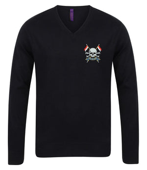 Royal Lancers Lightweight V Neck Sweater