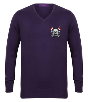 Royal Lancers Lightweight V Neck Sweater