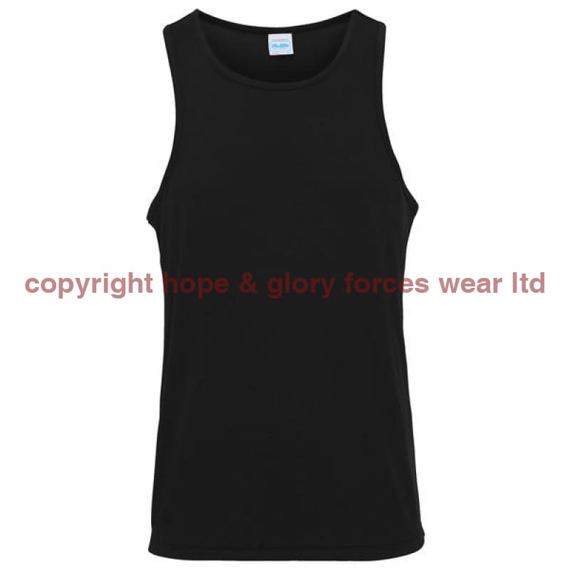 T-Shirts - Royal Logistic Corps Embroidered Sports Vest