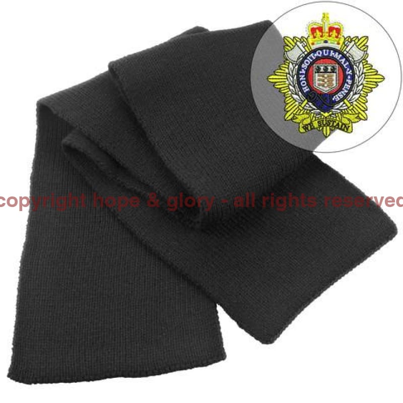 Scarf - Royal Logistic Corps Heavy Knit Scarf