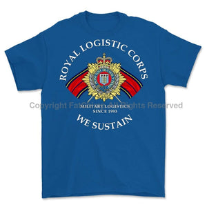 Royal Logistic Corps We Sustain Printed T-Shirt