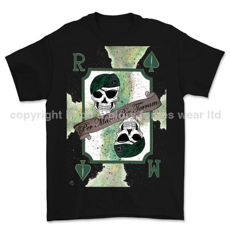 Royal Marines 0.01% Front Printed T-Shirt