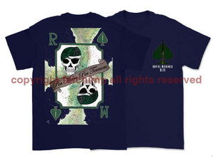 Royal Marines 0.1% Double Side Printed T-Shirt