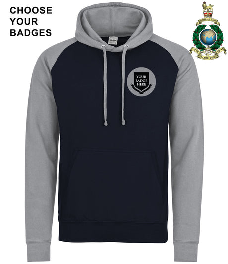 Royal Marines Units Baseball Hoodie  