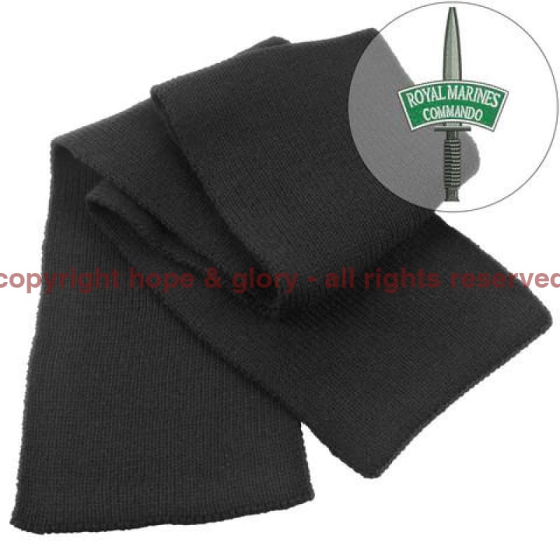 Scarf - Royal Marines Commando Heavy Knit Scarf