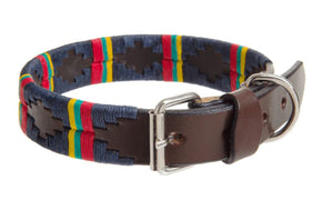 ROYAL MARINES LEATHER DOG COLLAR