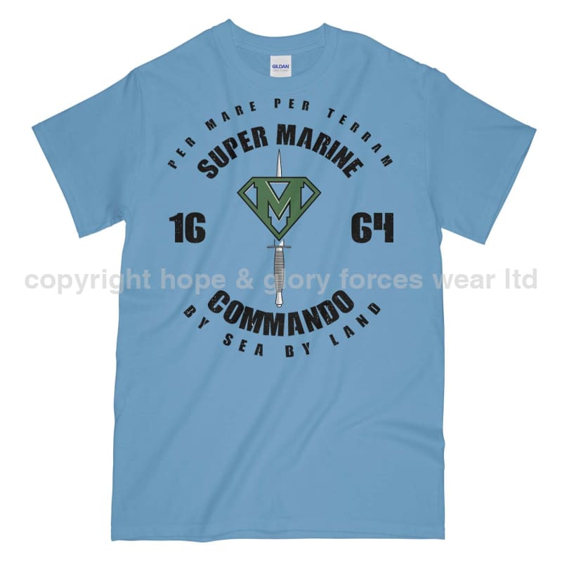 Royal Marines Super Marine Commando Printed T-Shirt