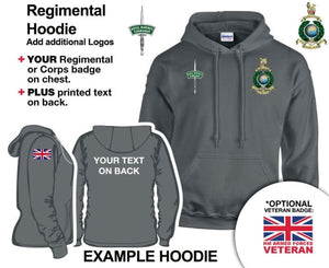 Royal Marines Units Embroidered Hoodie