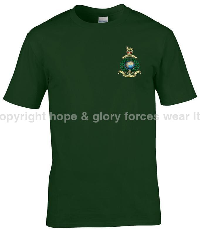 Royal Marines Units Embroidered T-Shirt