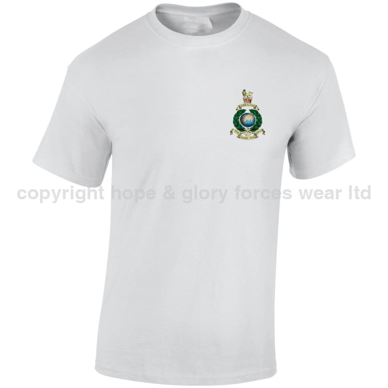 Royal Marines Units Embroidered T-Shirt