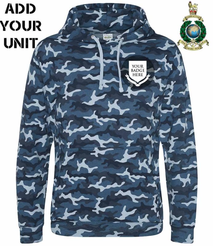 Royal Marines Units Full Camo Hoodie