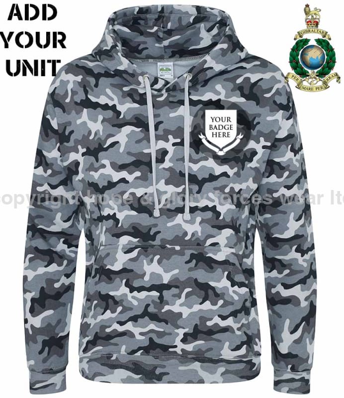 Royal Marines Units Full Camo Hoodie