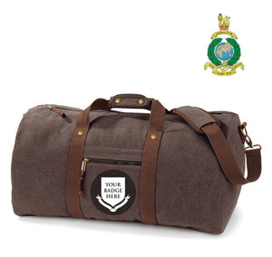 Royal Marines Units Vintage Canvas Holdall