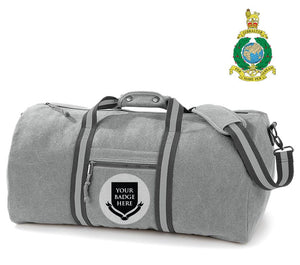 Royal Marines Units Vintage Canvas Holdall