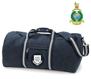 Royal Marines Units Vintage Canvas Holdall