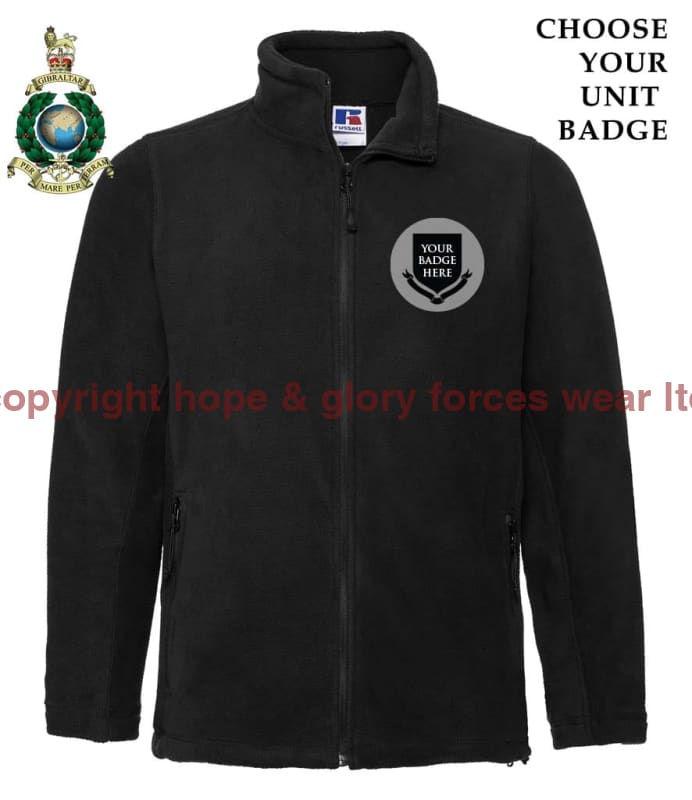 ROYAL MARINES UNITS Outdoor Fleece Jacket