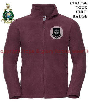 ROYAL MARINES UNITS Outdoor Fleece Jacket