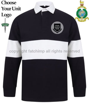 Royal Marines Units Panelled Rugby Shirt