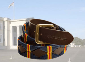 ROYAL MILITARY ACADEMY SANDHURST LEATHER POLO BELT