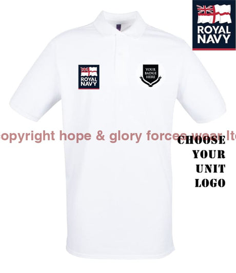 Royal Navy UNITS Classic Pique Polo Shirt