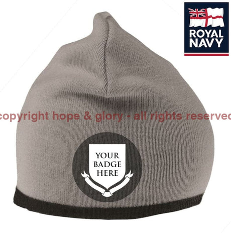 ROYAL NAVY UNITS Embroidered Beanie Hat