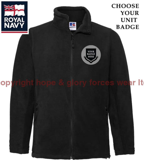 ROYAL NAVY UNITS Outdoor Fleece Jacket