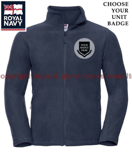 ROYAL NAVY UNITS Outdoor Fleece Jacket