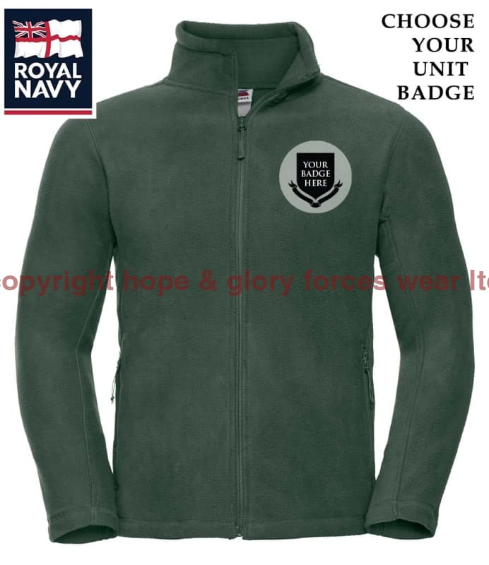 ROYAL NAVY UNITS Outdoor Fleece Jacket