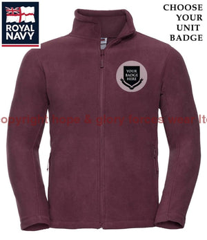 ROYAL NAVY UNITS Outdoor Fleece Jacket