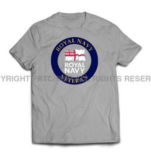 Royal Navy Veteran Printed T-Shirt