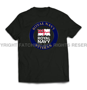 Royal Navy Veteran Printed T-Shirt