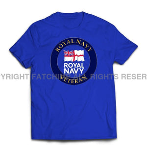 Royal Navy Veteran Printed T-Shirt