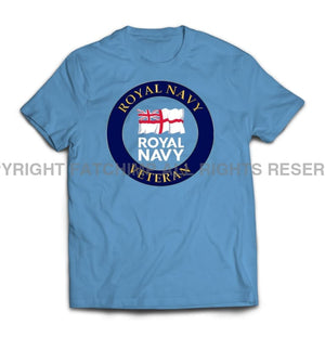 Royal Navy Veteran Printed T-Shirt