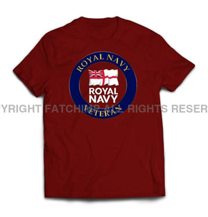 Royal Navy Veteran Printed T-Shirt