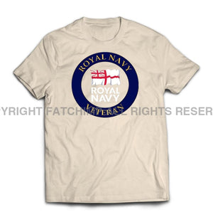 Royal Navy Veteran Printed T-Shirt