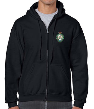 Royal Regiment of Fusiliers Unisex Full Zip Hoodie