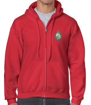 Royal Regiment of Fusiliers Unisex Full Zip Hoodie