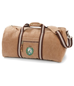 Royal Regiment of Fusiliers Vintage Canvas Holdall