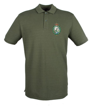 Royal Regiment of Fusiliers Embroidered Pique Polo Shirt