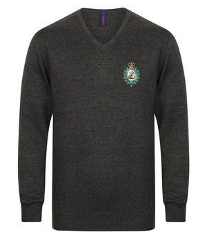 Royal Regiment of Fusiliers Lightweight V Neck Sweater