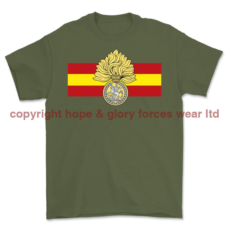 Royal Regiment Of Fusiliers Printed T-Shirt