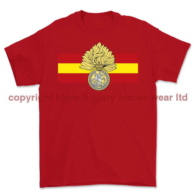 Royal Regiment Of Fusiliers Printed T-Shirt