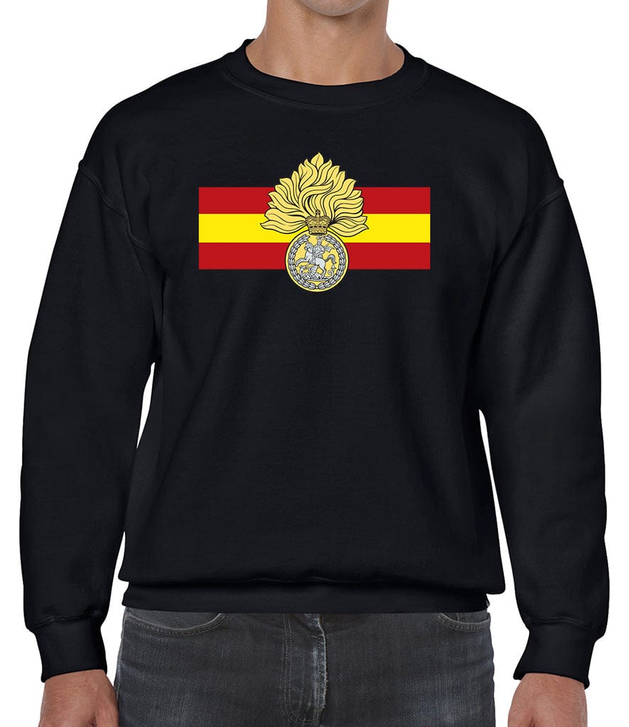 Royal Regiment Of Fusiliers Front Printed Sweater