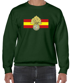 Royal Regiment Of Fusiliers Front Printed Sweater