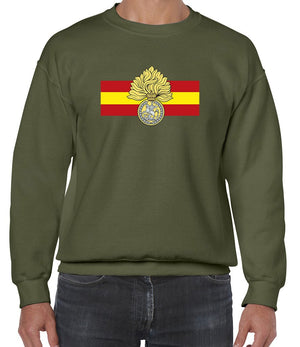 Royal Regiment Of Fusiliers Front Printed Sweater