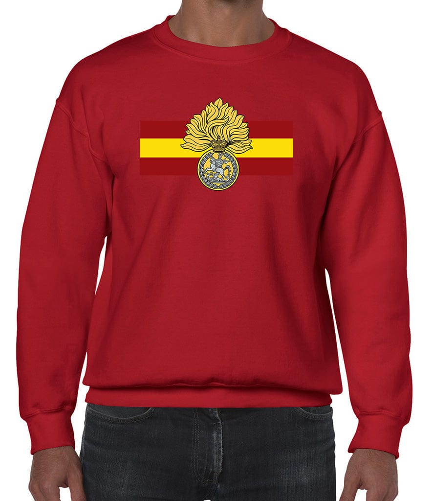 Royal Regiment Of Fusiliers Front Printed Sweater