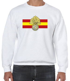 Royal Regiment Of Fusiliers Front Printed Sweater