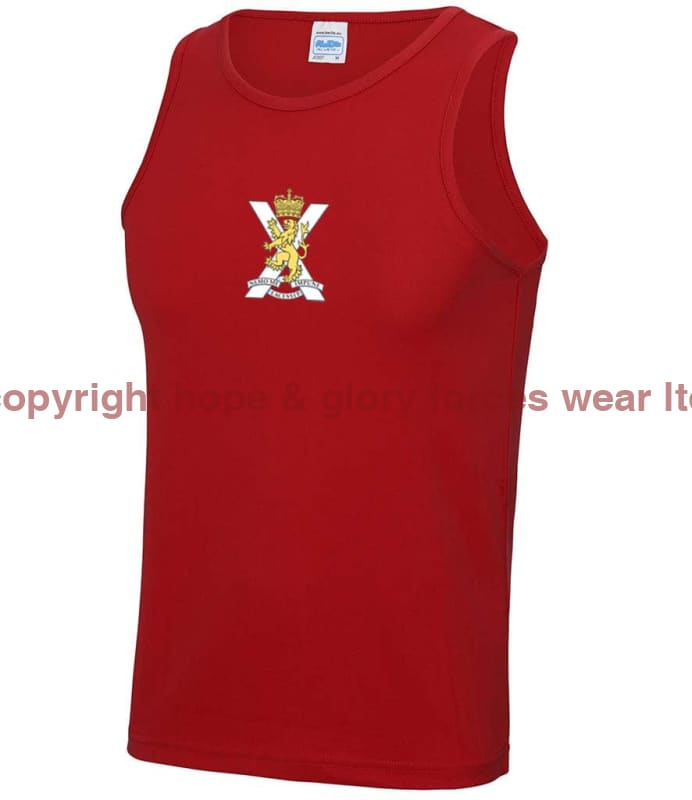 Royal Regiment of Scotland Embroidered Sports Vest