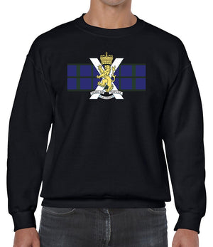 Royal Regiment Of Scotland Front Printed Sweater