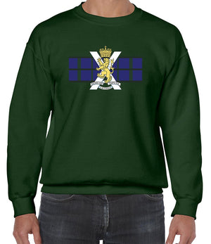 Royal Regiment Of Scotland Front Printed Sweater